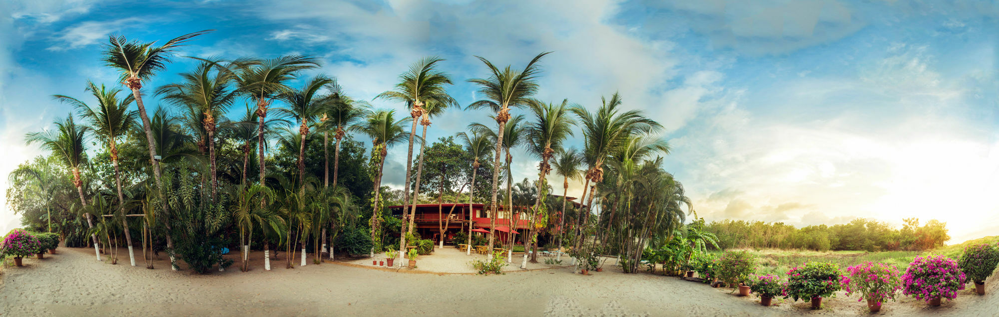 Hotel Laguna Del Cocodrilo 타마린도 외부 사진